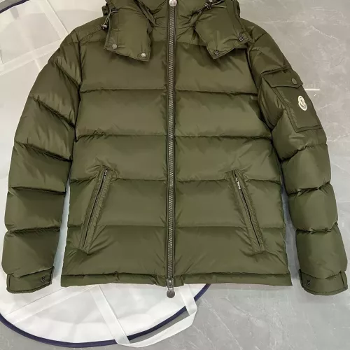 Wholesale Moncler Down Feather Coat Long Sleeved For Men #1374593 $140.00 USD, Wholesale Quality Replica Moncler Down Feather Coat