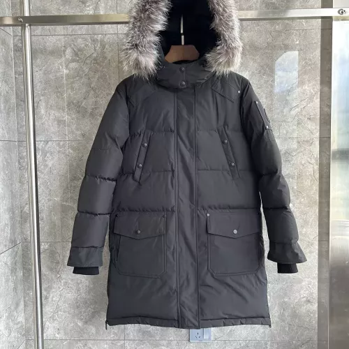 Wholesale Moose Knuckles Down Feather Coat Long Sleeved For Women #1374597 $240.00 USD, Wholesale Quality Replica Moose Knuckles Down Feather Coat