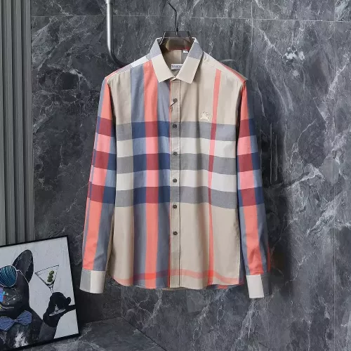 Wholesale Burberry Shirts Long Sleeved For Men #1374616 $38.00 USD, Wholesale Quality Replica Burberry Shirts