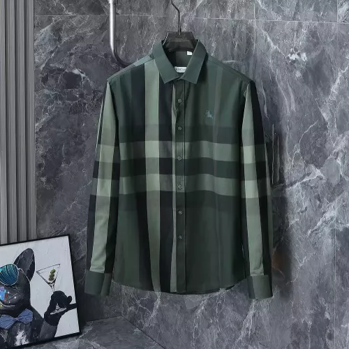 Wholesale Burberry Shirts Long Sleeved For Men #1374620 $38.00 USD, Wholesale Quality Replica Burberry Shirts