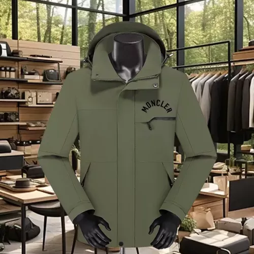 Wholesale Moncler Jackets Long Sleeved For Men #1374639 $80.00 USD, Wholesale Quality Replica Moncler Jackets
