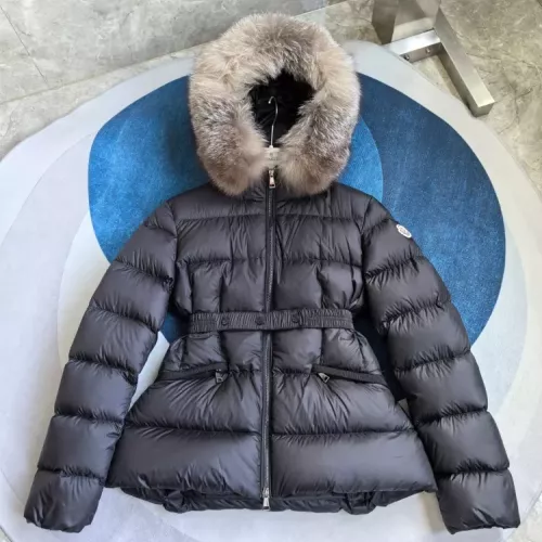 Replica Moncler Down Feather Coat Long Sleeved For Women #1374666 $251.24 USD for Wholesale