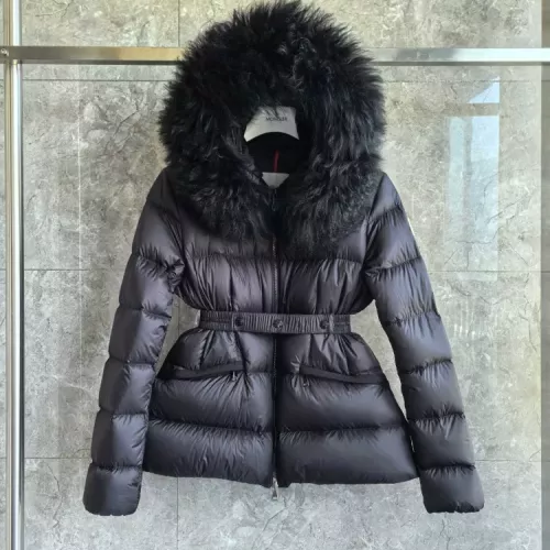Wholesale Moncler Down Feather Coat Long Sleeved For Women #1374667 $251.24 USD, Wholesale Quality Replica Moncler Down Feather Coat