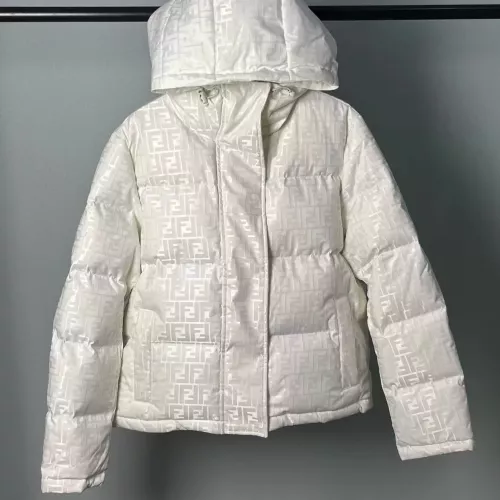 Wholesale Fendi Down Feather Coat Long Sleeved For Unisex #1374702 $170.00 USD, Wholesale Quality Replica Fendi Down Feather Coat