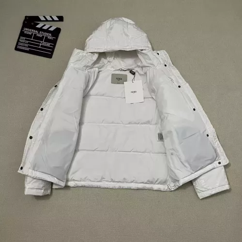 Replica Fendi Down Feather Coat Long Sleeved For Unisex #1374702 $170.00 USD for Wholesale