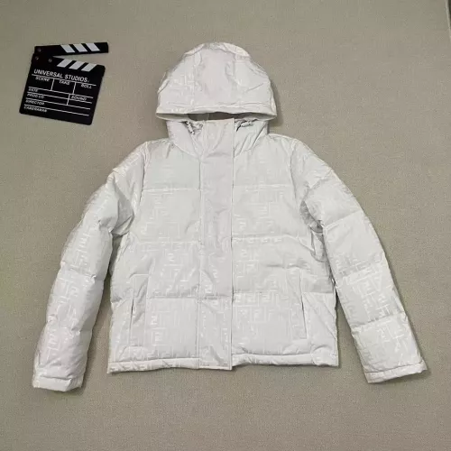 Replica Fendi Down Feather Coat Long Sleeved For Unisex #1374702 $170.00 USD for Wholesale