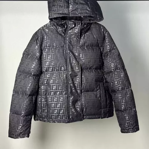 Wholesale Fendi Down Feather Coat Long Sleeved For Unisex #1374703 $170.00 USD, Wholesale Quality Replica Fendi Down Feather Coat
