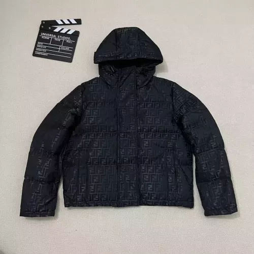 Replica Fendi Down Feather Coat Long Sleeved For Unisex #1374703 $170.00 USD for Wholesale