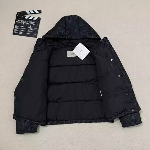 Replica Fendi Down Feather Coat Long Sleeved For Unisex #1374703 $170.00 USD for Wholesale