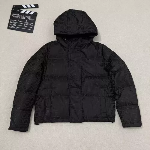 Replica Fendi Down Feather Coat Long Sleeved For Unisex #1374704 $170.00 USD for Wholesale