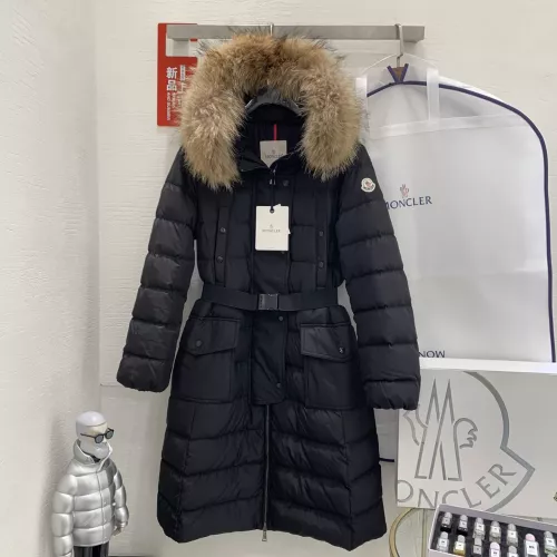 Wholesale Moncler Down Feather Coat Long Sleeved For Women #1374716 $202.00 USD, Wholesale Quality Replica Moncler Down Feather Coat