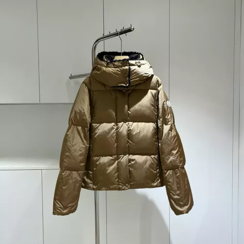 Wholesale Moncler Down Feather Coat Long Sleeved For Women #1374740 $192.00 USD, Wholesale Quality Replica Moncler Down Feather Coat
