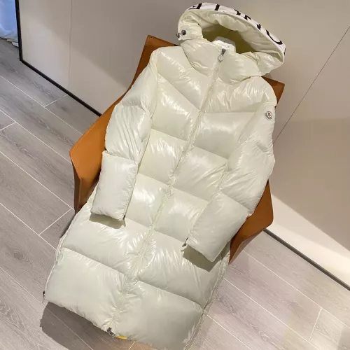 Wholesale Moncler Down Feather Coat Long Sleeved For Women #1374742 $235.00 USD, Wholesale Quality Replica Moncler Down Feather Coat