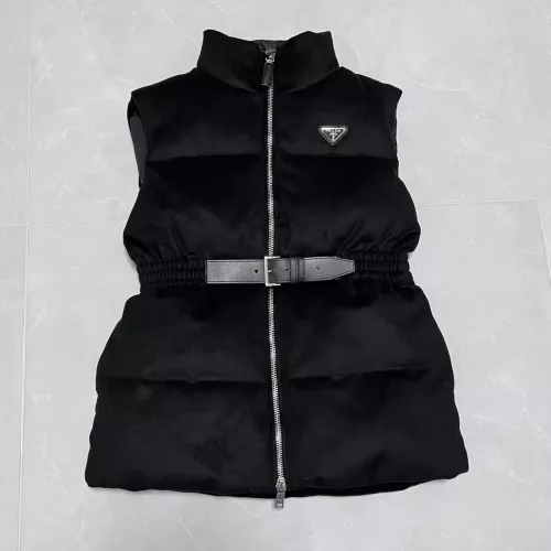 Wholesale Prada Down Feather Coat Sleeveless For Women #1374767 $170.00 USD, Wholesale Quality Replica Prada Down Feather Coat