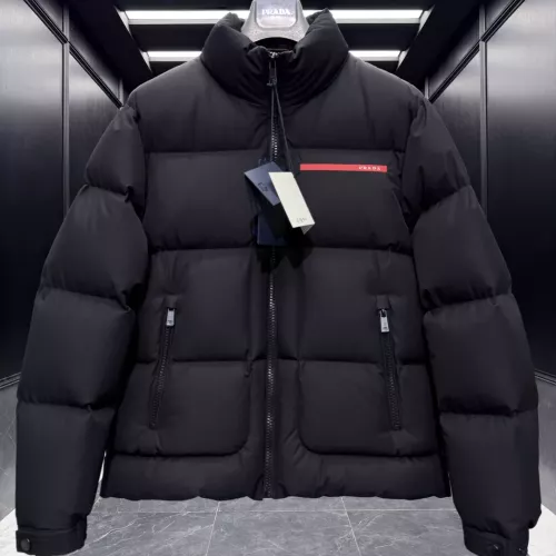 Wholesale Prada Down Feather Coat Long Sleeved For Men #1374774 $235.00 USD, Wholesale Quality Replica Prada Down Feather Coat