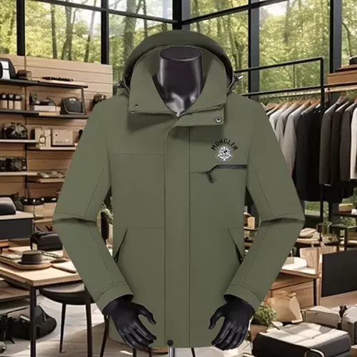 Wholesale Moncler Jackets Long Sleeved For Men #1374797 $80.00 USD, Wholesale Quality Replica Moncler Jackets