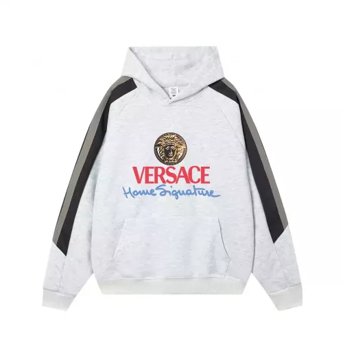 Wholesale Versace Hoodies Long Sleeved For Men #1374833 $52.00 USD, Wholesale Quality Replica Versace Hoodies
