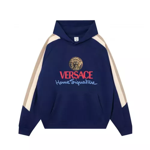 Wholesale Versace Hoodies Long Sleeved For Men #1374837 $52.00 USD, Wholesale Quality Replica Versace Hoodies