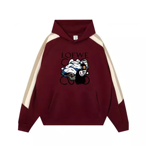 Wholesale LOEWE Hoodies Long Sleeved For Men #1374858 $52.00 USD, Wholesale Quality Replica LOEWE Hoodies
