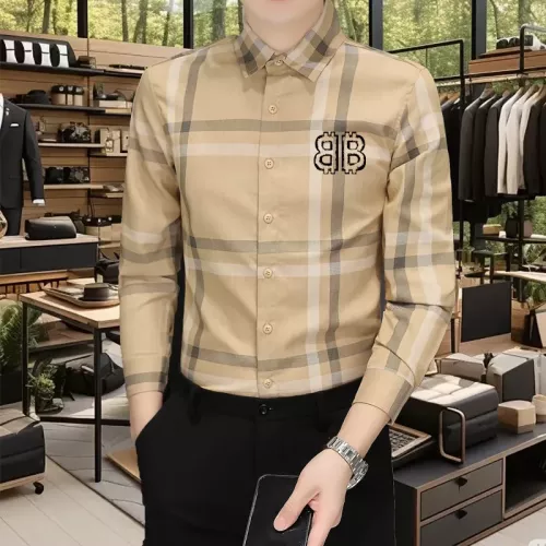 Wholesale Balenciaga Shirts Long Sleeved For Men #1374911 $56.00 USD, Wholesale Quality Replica Balenciaga Shirts