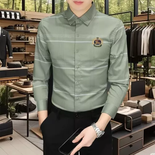 Wholesale Burberry Shirts Long Sleeved For Men #1374923 $56.00 USD, Wholesale Quality Replica Burberry Shirts