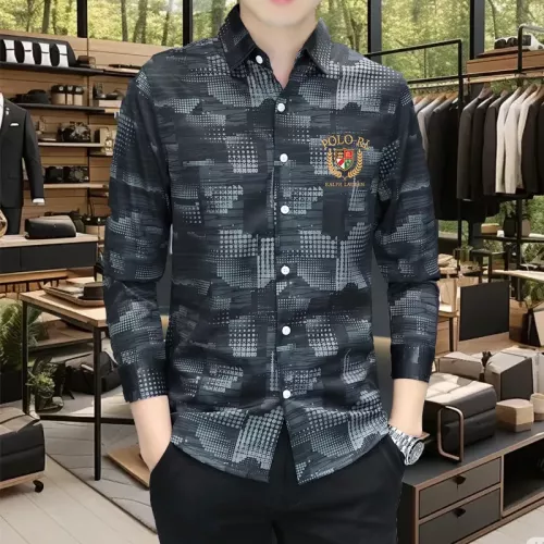 Wholesale Ralph Lauren Polo Shirts Long Sleeved For Men #1374930 $56.00 USD, Wholesale Quality Replica Ralph Lauren Polo Shirts
