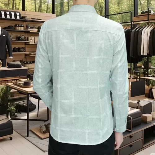 Replica Chrome Hearts Shirts Long Sleeved For Men #1374938 $56.00 USD for Wholesale