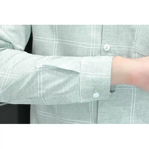 Replica Chrome Hearts Shirts Long Sleeved For Men #1374938 $56.00 USD for Wholesale