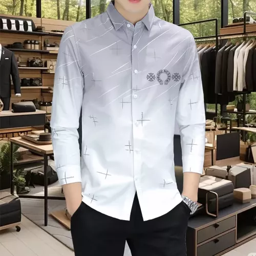 Wholesale Chrome Hearts Shirts Long Sleeved For Men #1374939 $56.00 USD, Wholesale Quality Replica Chrome Hearts Shirts