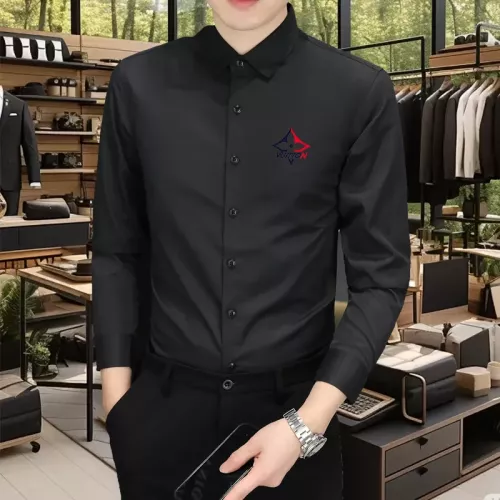 Wholesale Louis Vuitton LV Shirts Long Sleeved For Men #1374945 $56.00 USD, Wholesale Quality Replica Louis Vuitton LV Shirts