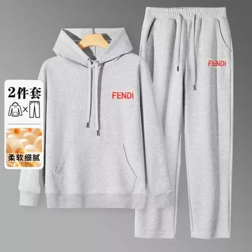 Wholesale Fendi Tracksuits Long Sleeved For Men #1374970 $80.00 USD, Wholesale Quality Replica Fendi Tracksuits