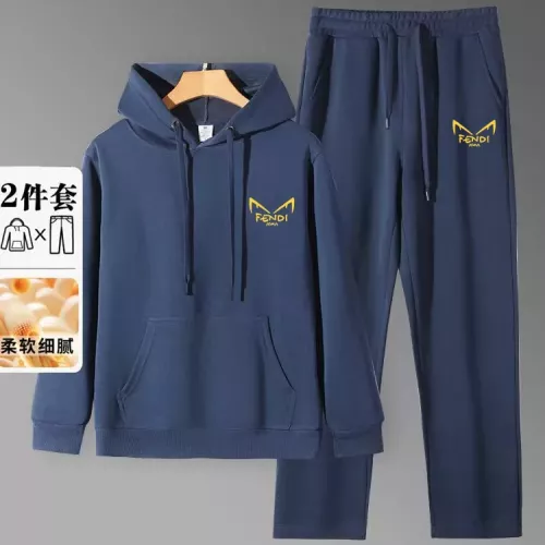 Wholesale Fendi Tracksuits Long Sleeved For Men #1374987 $80.00 USD, Wholesale Quality Replica Fendi Tracksuits