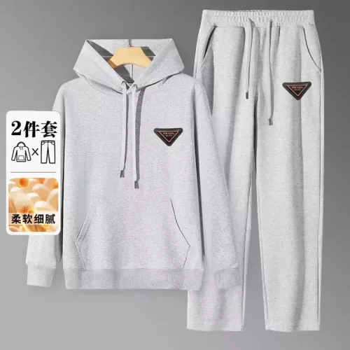 Wholesale Prada Tracksuits Long Sleeved For Men #1375006 $80.00 USD, Wholesale Quality Replica Prada Tracksuits