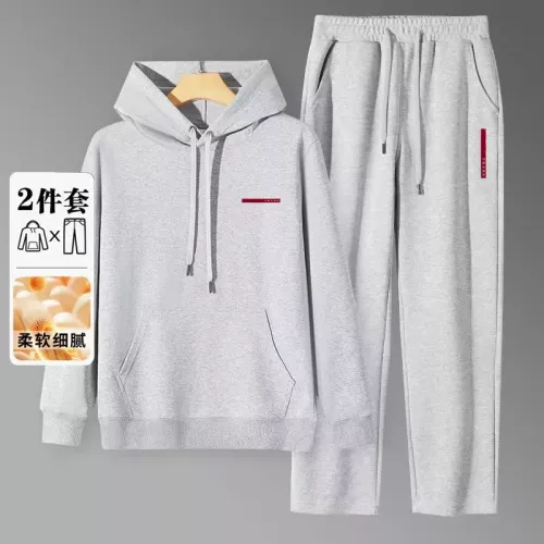 Wholesale Prada Tracksuits Long Sleeved For Men #1375022 $80.00 USD, Wholesale Quality Replica Prada Tracksuits