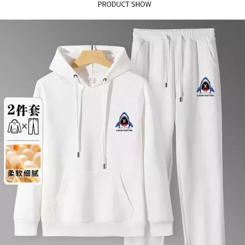 Wholesale Louis Vuitton LV Tracksuits Long Sleeved For Men #1375031 $80.00 USD, Wholesale Quality Replica Louis Vuitton LV Tracksuits