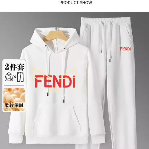 Wholesale Fendi Tracksuits Long Sleeved For Men #1375043 $80.00 USD, Wholesale Quality Replica Fendi Tracksuits