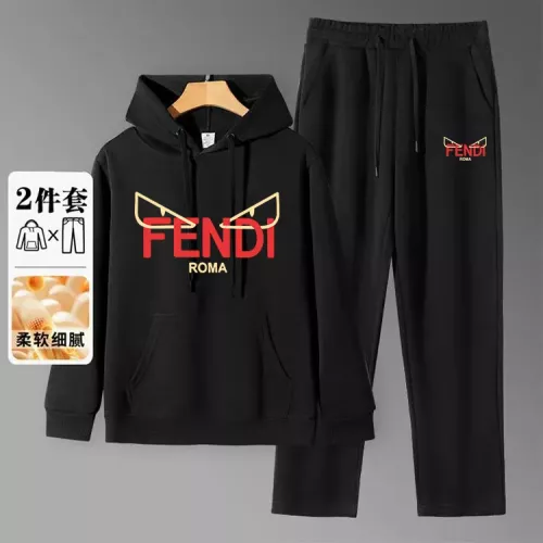 Wholesale Fendi Tracksuits Long Sleeved For Men #1375046 $80.00 USD, Wholesale Quality Replica Fendi Tracksuits