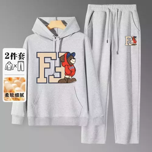 Wholesale Fendi Tracksuits Long Sleeved For Men #1375060 $80.00 USD, Wholesale Quality Replica Fendi Tracksuits