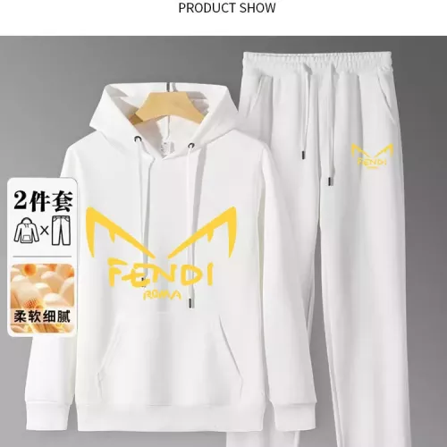 Wholesale Fendi Tracksuits Long Sleeved For Men #1375067 $80.00 USD, Wholesale Quality Replica Fendi Tracksuits