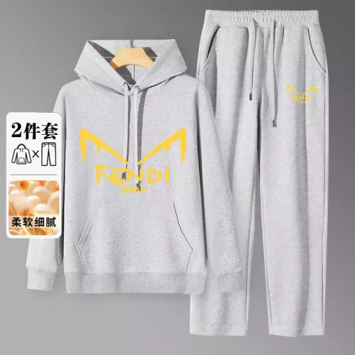 Wholesale Fendi Tracksuits Long Sleeved For Men #1375068 $80.00 USD, Wholesale Quality Replica Fendi Tracksuits