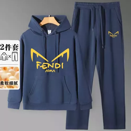 Wholesale Fendi Tracksuits Long Sleeved For Men #1375069 $80.00 USD, Wholesale Quality Replica Fendi Tracksuits