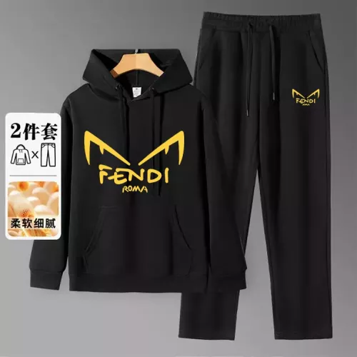 Wholesale Fendi Tracksuits Long Sleeved For Men #1375070 $80.00 USD, Wholesale Quality Replica Fendi Tracksuits