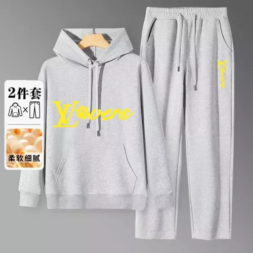 Wholesale Louis Vuitton LV Tracksuits Long Sleeved For Men #1375082 $80.00 USD, Wholesale Quality Replica Louis Vuitton LV Tracksuits