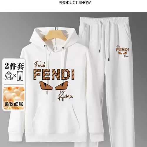 Wholesale Fendi Tracksuits Long Sleeved For Men #1375103 $80.00 USD, Wholesale Quality Replica Fendi Tracksuits