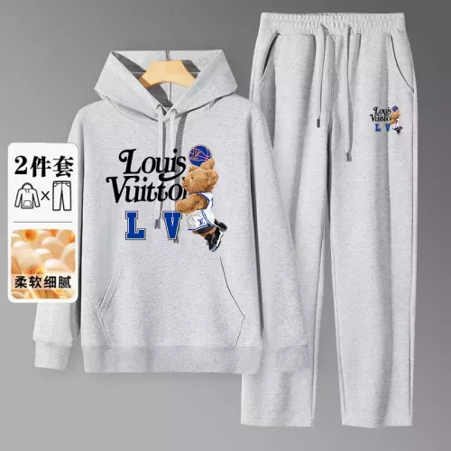 Wholesale Louis Vuitton LV Tracksuits Long Sleeved For Men #1375111 $80.00 USD, Wholesale Quality Replica Louis Vuitton LV Tracksuits
