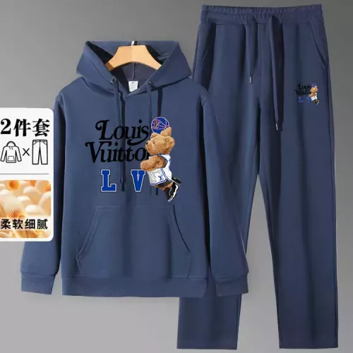 Wholesale Louis Vuitton LV Tracksuits Long Sleeved For Men #1375112 $80.00 USD, Wholesale Quality Replica Louis Vuitton LV Tracksuits