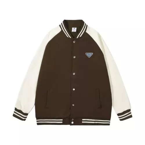 Wholesale Prada Jackets Long Sleeved For Unisex #1375246 $80.00 USD, Wholesale Quality Replica Prada Jackets