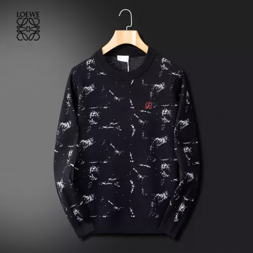 Wholesale LOEWE Sweaters Long Sleeved For Men #1375270 $52.00 USD, Wholesale Quality Replica LOEWE Sweaters