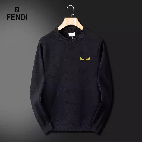 Wholesale Fendi Sweaters Long Sleeved For Men #1375298 $52.00 USD, Wholesale Quality Replica Fendi Sweaters