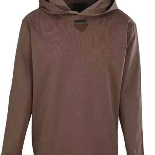 Wholesale Prada Hoodies Long Sleeved For Unisex #1375313 $85.00 USD, Wholesale Quality Replica Prada Hoodies